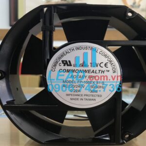 Quạt hút Commonwealth FP-108E S1-B, 220-240VAC, 172x51mm COMMONWEALTH COMMONWEALTH 106