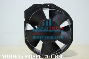 Quạt hút NMB 5915PC-20T-B30, 200VAC, 172x150x38mm  
