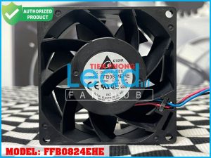 Quạt biến tần SANYO DENKI 9HV0824P1G0061, 24VDC, 80x80x38mm  