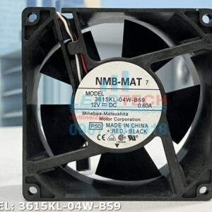 Quạt hút NMB 3612JL-04W-S40, 12VDC, 92x92x25mm QUẠT DC QUẠT DC 97
