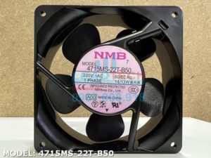 Quạt hút NMB 4715MS-22T-B50, 220VAC, 119x119x38mm  