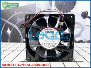 Quạt hút NMB 4710KL-05W-B50, 24VDC, 120x120x25mm  