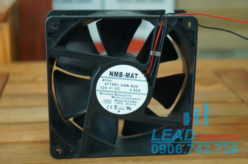Quạt hút NMB MAT 4715KL-04W-B20 12VDC