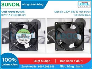 Quạt hút ADDA AQ1224HB-F51, 24VDC, 120x120x38mm  