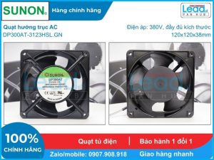 Quạt hút SANJUN SUNTRONIX SJ1238HA3, 380VAC, 120x120x38mm  