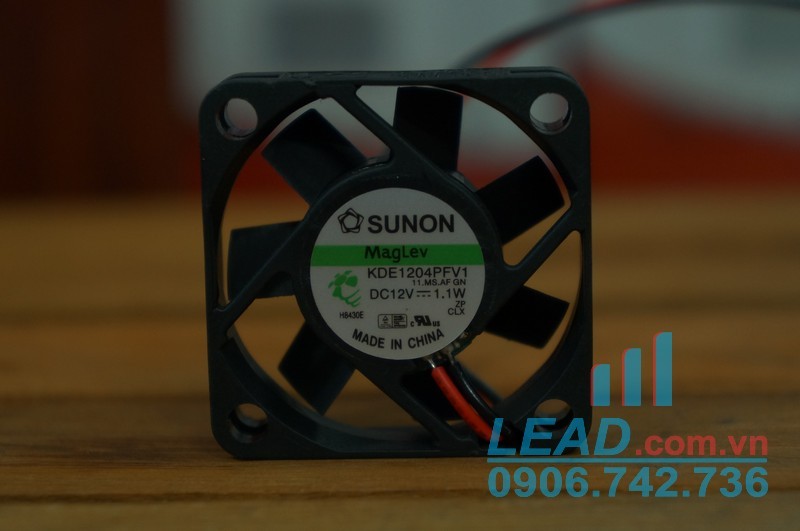 Quạt hút SUNON KDE1204PFV1, 12VDC, 40x40x10mm