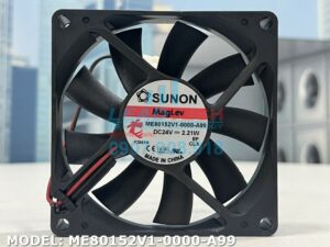 Quạt hút SUNON SF8025AT 2082HSL.GN, 220-240VAC, 80x80x25mm  