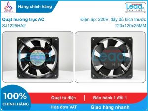 Quạt hút IKURA FAN US12D22-GT, 220VAC, 120x120x38mm  