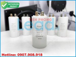 Tụ điện AER CBB60 12uF, 250/450VAC Dây cắm  