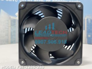 Quạt hút LEIPOLE F2E-120S-230, 230VAC, 120x120x38 mm  