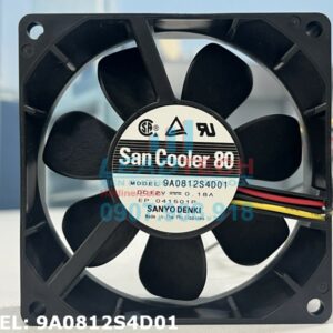 Quạt hút NIDEC U80R24MLAB-S02, 24VDC, 80x80x15mm QUẠT DC QUẠT DC 84