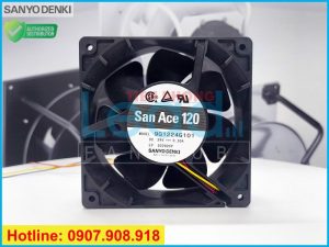 Quạt biến tần EBMPAPST 4114NH4, 24VDC, 120x120x38mm  