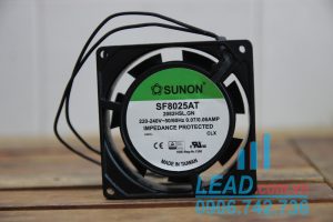 Quạt hút SUNON SF23080AT 2082HBL.GN, 220-240VAC, 80x80x25mm  