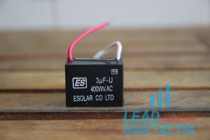 Tụ điện CBB61 3uF, 500VAC, giắc cắm  