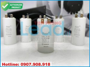Tụ điện Dianz CBB60 6uF, 450VAC Giắc cắm có ốc bắt  