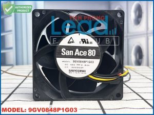 Quạt hút AVC DBPC0838B8S, 48VDC, 80x80x38mm  