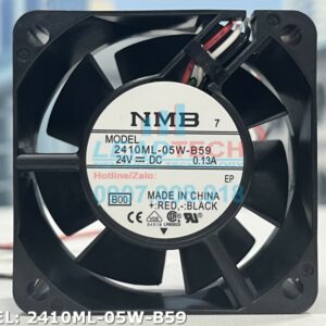 Quạt hút NMB 2410ML-05W-B60, 24VDC, 60x60x25mm QUẠT DC QUẠT DC 70