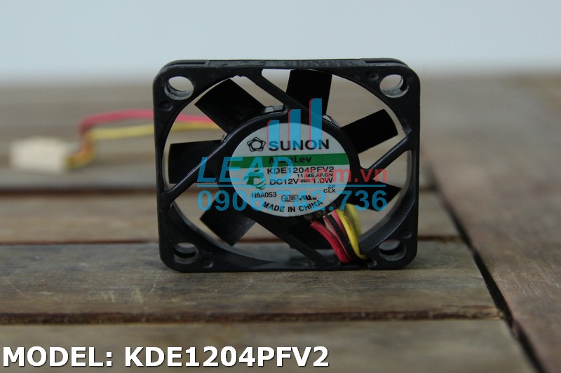 Quạt hút SUNON KDE1204PFV2, 12VDC, 40x40x10mm