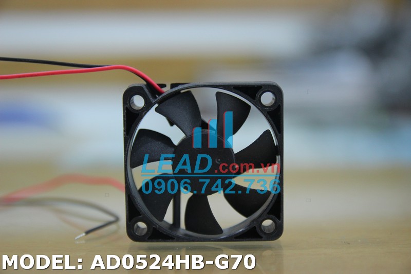 Quạt hút ADDA AD0524HB-G70, 24VDC, 50x50x10mm