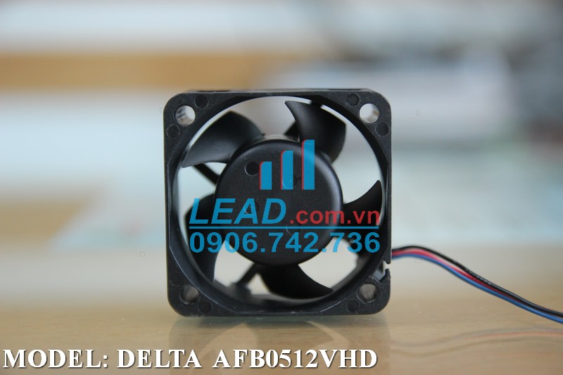 Quạt hút DELTA AFB0512VHD, 12VDC, 50x50x20mm
