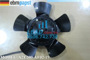 Quạt tủ điện EBMPAPST A2E200-AI38-01, 230VAC, 200mm  