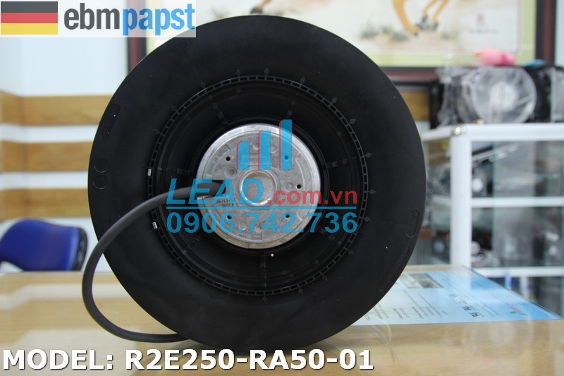 Quạt hút EBMPAPST R2E250-RA50-01, 230VAC, 250x99mm