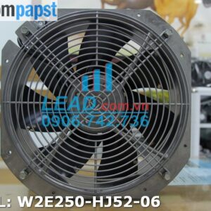 Quạt hút EBMPAPST W2E250-HL06-01, 230VAC, 280x280x80mm EBM PAPST EBM PAPST 3