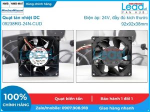 Quạt hút NMB 3612JL-04W-S40, 12VDC, 92x92x25mm  