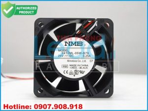 Quạt hút NMB 2410ML-05W-B80, 24VDC, 60x60x25mm  