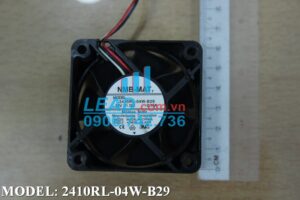 Quạt hút NMB 2410RL-04W-B29, 12VDC, 60x60x25mm  