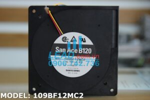 Quạt hút NMB 4715KL-05W-B39, 24VDC, 119x119x38mm  