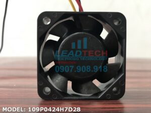 Quạt hút SANYO DENKI 109P0424H7D28, 24VDC, 40x40x15mm  