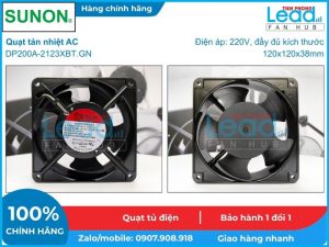 Quạt hút NMB 4710NL-05W-B49, 24VDC, 119x119x25mm  