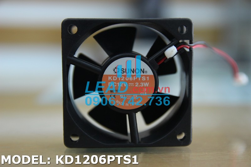 Quạt hút SUNON KD1206PTS1, 12VDC, 60x60x25mm