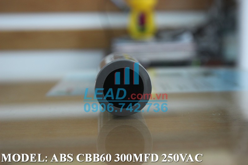 Tụ điện ABS CBB60 300MFD, 250VAC Giắc cắm