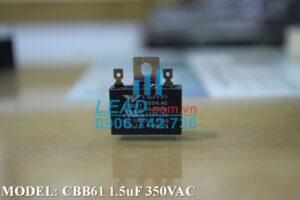 Tụ điện RXIN CBB61 1.5uF, 450VAC Giắc cắm  