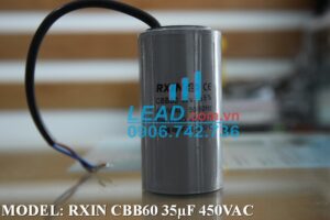 Tụ điện Dianz CBB60 35uF, 450VAC Dây cắm  