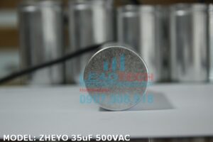 Tụ điện ZHEYO 35uF, 500VAC Dây cắm  