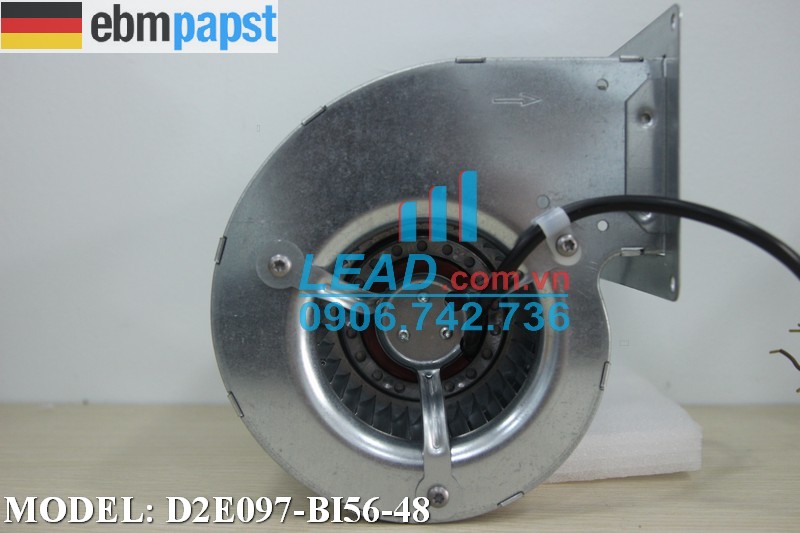 Quạt hút EBMPAPST D2E097-BI56-48, 230VAC, 180x162x165mm