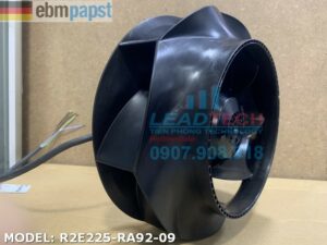 Quạt hút EBMPAPST R2E225-RA92-09, 230VAC, 225x99mm  