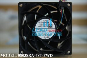 Quạt hút AVC DBPC0838B8S, 48VDC, 80x80x38mm  