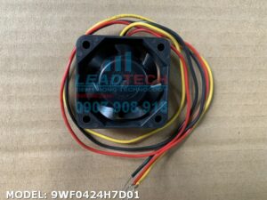 Quạt hút SANYO DENKI 9WF0424H7D01, 24VDC, 40x40x15mm  