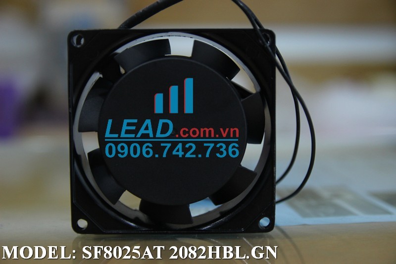 Quạt hút SUNON SF8025AT 2082HBL.GN, 220-240VAC, 80x80x25mm