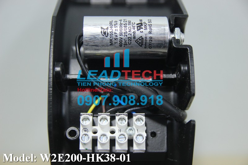 EBMPAPST W2E200-HK38-01, 230V, 225x225x80mm