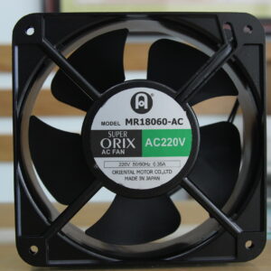 Quạt hút ORIX MR18-DC, 200VAC, 180x180x65mm QUẠT AC QUẠT AC 3