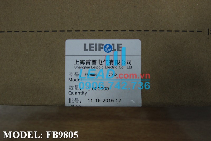Lưới chắn lọc bụi quạt LEIPOLE FB9805, 255x255x14mm  