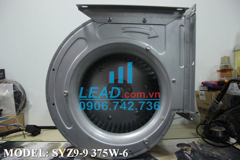 Quạt ly tâm Yilida SYZ9-9 375W-6, 220VAC, 380x358x387mm