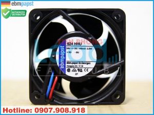 Quạt biến tần DELTA QFR0624GH, 24VDC, 60x60x25mm  