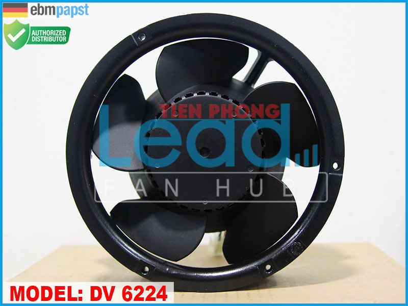 Quạt hút EBMPAPST DV6224, 24VDC, 172x51mm Quạt hút EBMPAPST DV6224, 24VDC, 172x51mm