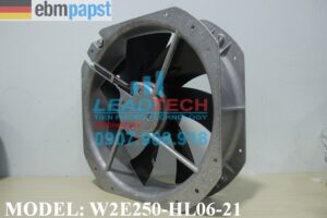Quạt hút EBMPAST W2E250-HL06-21, 220-240VAC, 280x280x80mm có SENSOR  